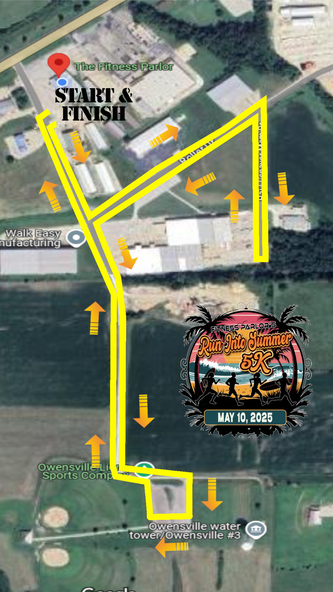 Run Into Summer 5K In Owensville MO Details And Course Map 